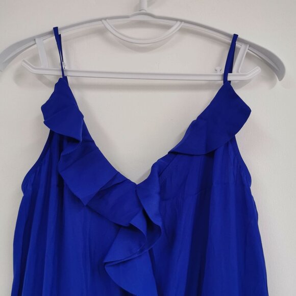 Lilly Pulitzer Womens Cold Shoulder Flowy Jumpsuit Wide Leg Size M - Picture 11 of 11